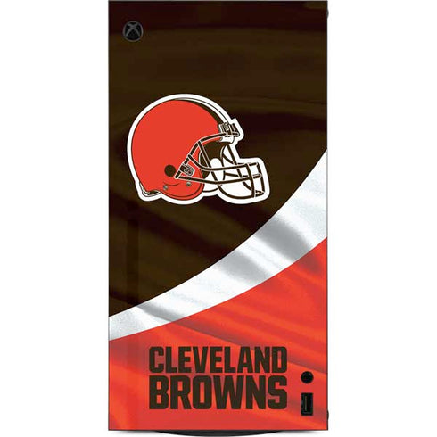 NFL Cleveland Browns XBox Series X Digital Edition Console Skin