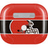 NFL Cleveland Browns Zone Block Apple AirPods (3rd Gen 2021) Skin