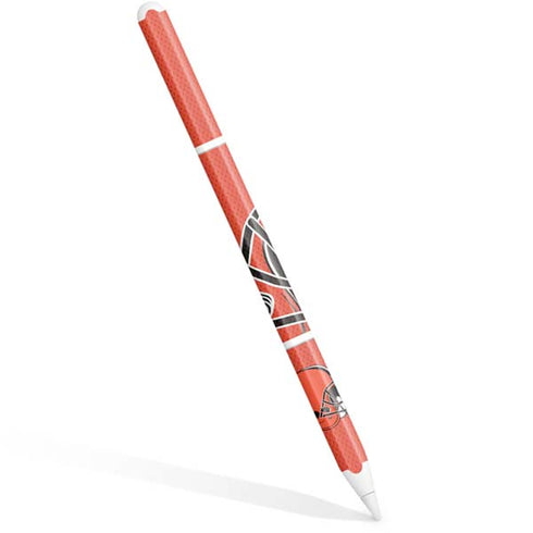 NFL Cleveland Browns Zone Block Apple Pencil (2nd Gen 2019) Skin