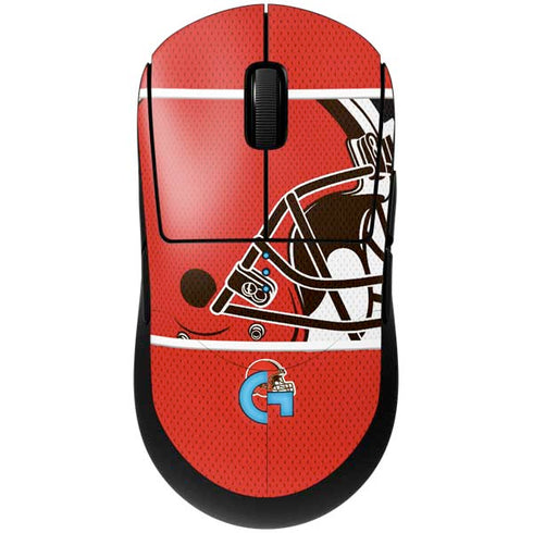 NFL Cleveland Browns Zone Block G Pro Wireless Gaming Mouse Skin