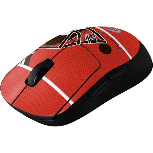 NFL Cleveland Browns Zone Block G Pro Wireless Gaming Mouse Skin