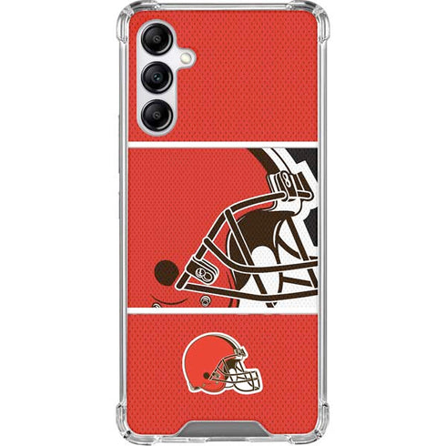 NFL Cleveland Browns Zone Block Gabb Phone 4 Clear Case