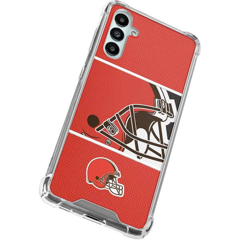 NFL Cleveland Browns Zone Block Gabb Phone 4 Clear Case