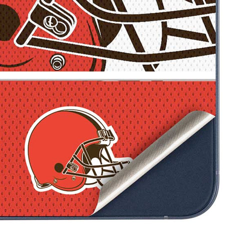 NFL Cleveland Browns Zone Block Galaxy A35 5G Skin