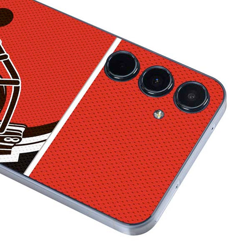 NFL Cleveland Browns Zone Block Galaxy A36 5G Skin