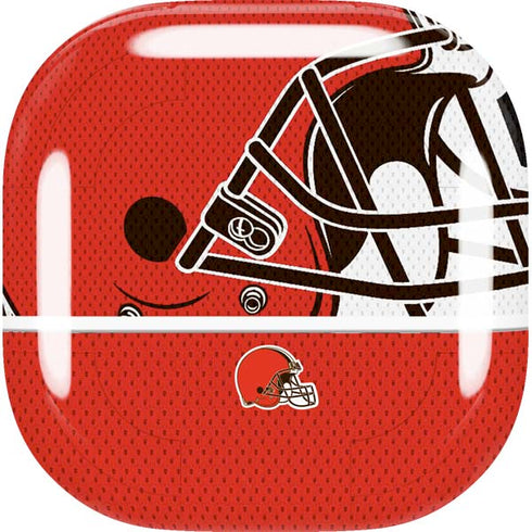 NFL Cleveland Browns Zone Block Galaxy Buds Live Skin
