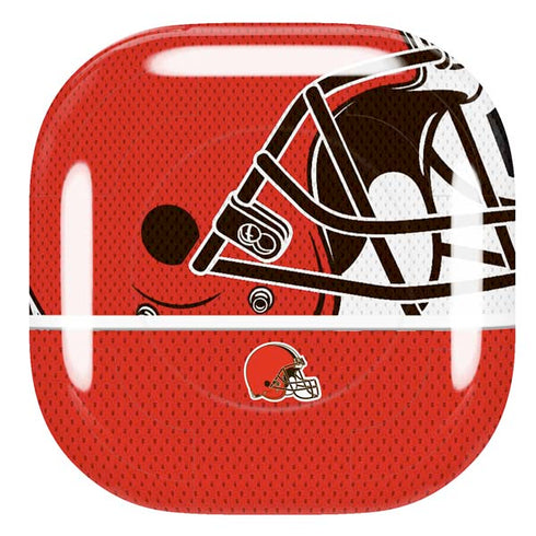 NFL Cleveland Browns Zone Block Galaxy Buds Live Skin