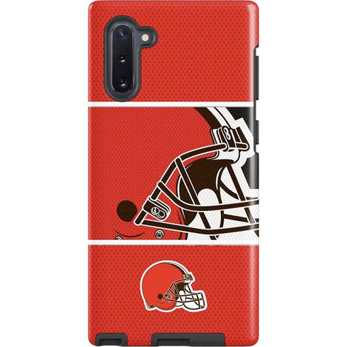 NFL Cleveland Browns Zone Block Galaxy Cases