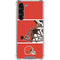 NFL Cleveland Browns Zone Block Galaxy S24 FE Clear Case
