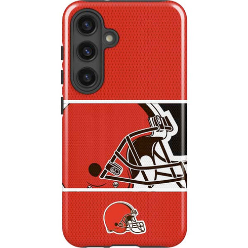 NFL Cleveland Browns Zone Block Galaxy S25 Impact Case