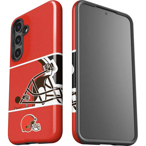 NFL Cleveland Browns Zone Block Galaxy S25 Impact Case