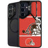 NFL Cleveland Browns Zone Block Galaxy S25 Kickstand Case