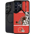 NFL Cleveland Browns Zone Block Galaxy S25 Plus Kickstand Case