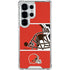 NFL Cleveland Browns Zone Block Galaxy S25 Ultra Clear Case