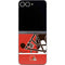 NFL Cleveland Browns Zone Block Galaxy Z Flip6 Skin