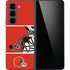 NFL Cleveland Browns Zone Block Galaxy Z Fold5 5G Skin