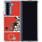 NFL Cleveland Browns Zone Block Galaxy Z Fold6 Clear Case