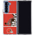 NFL Cleveland Browns Zone Block Galaxy Z Fold6 Clear Case