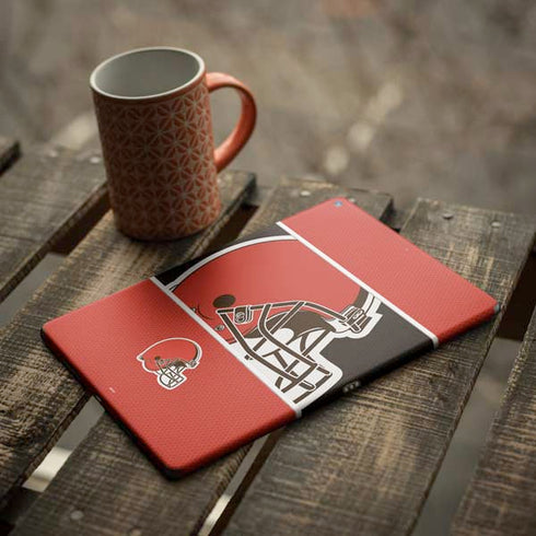 NFL Cleveland Browns Zone Block iPad Skins