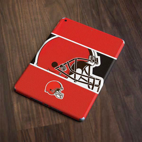 NFL Cleveland Browns Zone Block Apple iPad Skin