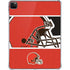 NFL Cleveland Browns Zone Block iPad Pro 11in (2024) Clear Case