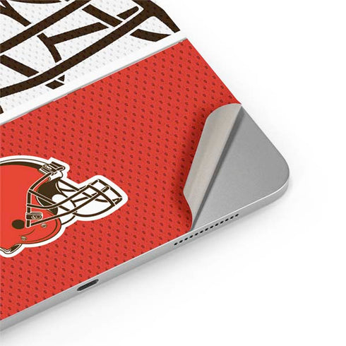 NFL Cleveland Browns Zone Block iPad Pro 13in M4 (2024) Skin