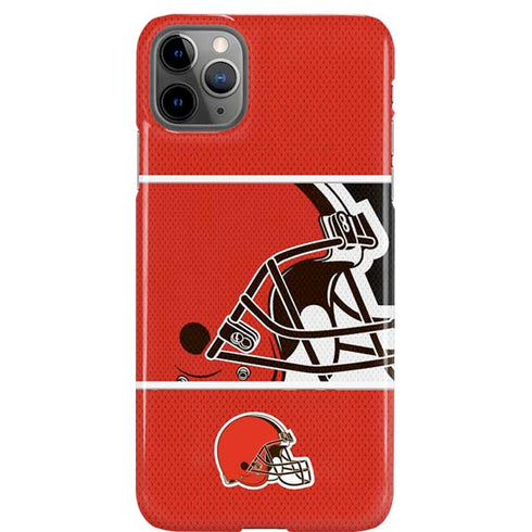 NFL Cleveland Browns Zone Block iPhone Cases