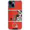 NFL Cleveland Browns Zone Block iPhone 15 Clear Case