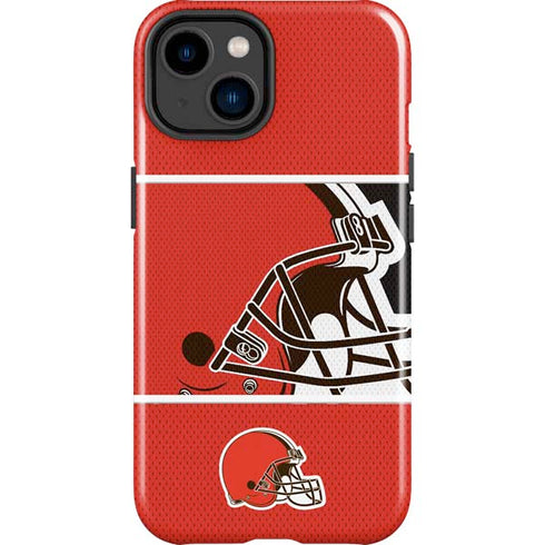 NFL Cleveland Browns Zone Block iPhone 15 Impact Case