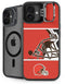 NFL Cleveland Browns Zone Block iPhone 16 Kickstand Case