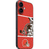 NFL Cleveland Browns Zone Block iPhone 16 Plus Skin