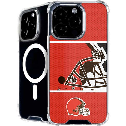 NFL Cleveland Browns Zone Block iPhone 16 Pro MagSafe Case