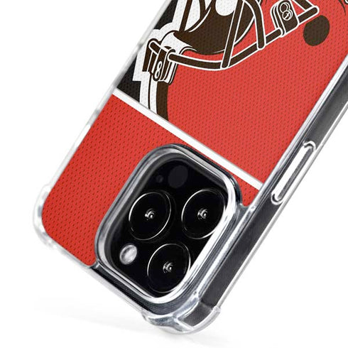 NFL Cleveland Browns Zone Block iPhone 16 Pro MagSafe Case