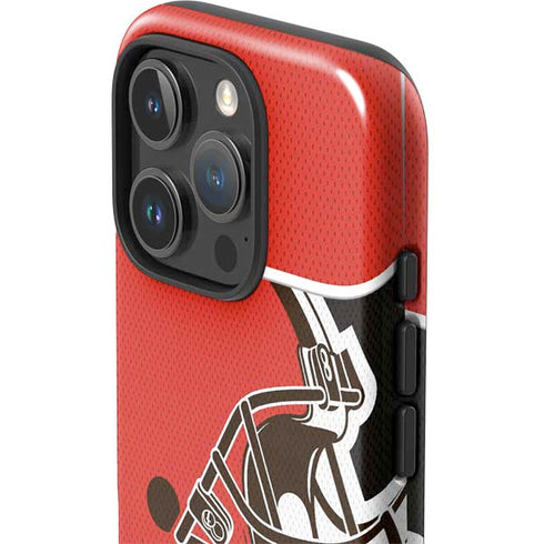 NFL Cleveland Browns Zone Block iPhone 16 Pro Max Impact Case