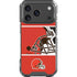 NFL Cleveland Browns Zone Block iPhone 18 Pro Clear Case