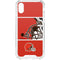 NFL Cleveland Browns Zone Block iPhone XS Clear Case