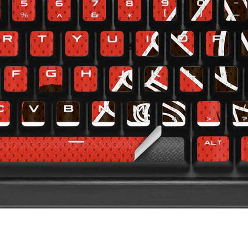 NFL Cleveland Browns Zone Block K95 RGB PLATINUM Mechanical Gaming Keyboard Skin