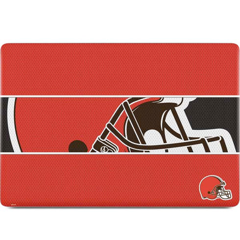 NFL Cleveland Browns Zone Block MacBook Skins