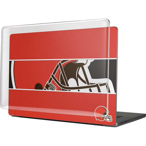 NFL Cleveland Browns Zone Block MacBook Cases