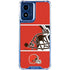 NFL Cleveland Browns Zone Block Moto G 5G (2024) Clear Case