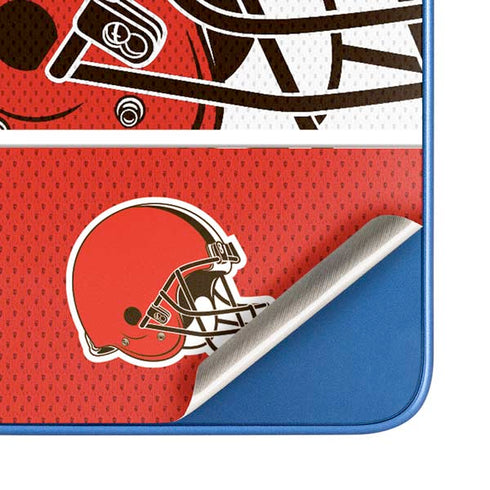 NFL Cleveland Browns Zone Block Moto G Play 4G (2024) Skin