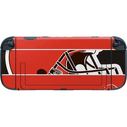 NFL Cleveland Browns Zone Block Nintendo Switch 2 (2025) with Joy-Con Skin