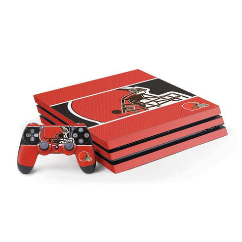 NFL Cleveland Browns Zone Block PlayStation PS4 Skins