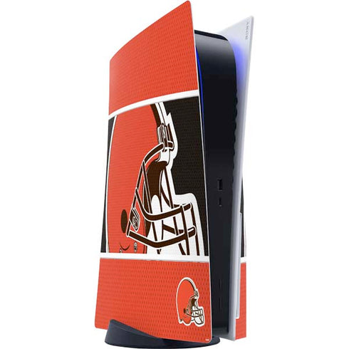 NFL Cleveland Browns Zone Block PlayStation PS5 Skins