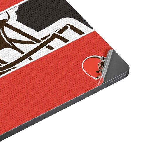NFL Cleveland Browns Zone Block Surface Laptop 7 13.8in Skin