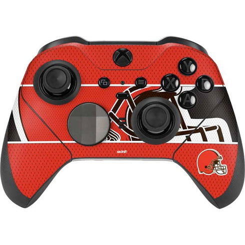 NFL Cleveland Browns Zone Block Xbox Elite Wireless Controller Series 2 Skin