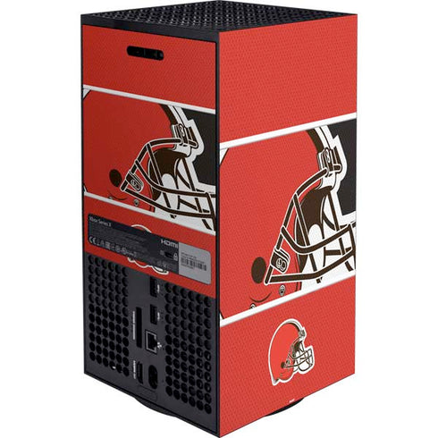 NFL Cleveland Browns Zone Block Xbox Series X Bundle Skin