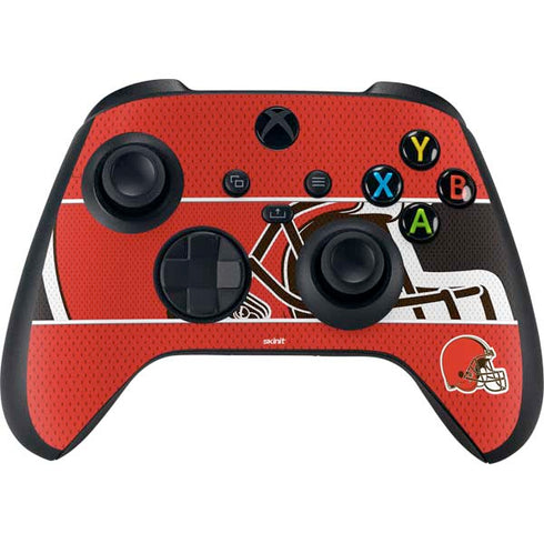 NFL Cleveland Browns Zone Block Xbox Series X Bundle Skin