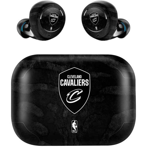 NBA Cleveland Cavaliers Black Animal Print Amazon Echo Buds Skin