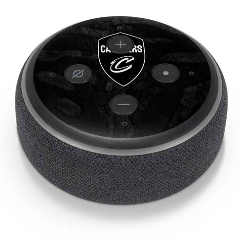 NBA Cleveland Cavaliers Black Animal Print Amazon Echo Dot Skin
